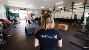 Club Maui crossfit room